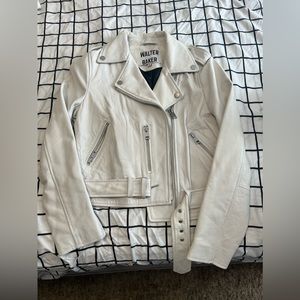 Walter Baker Lambskin Leather Motorcycle Jacket